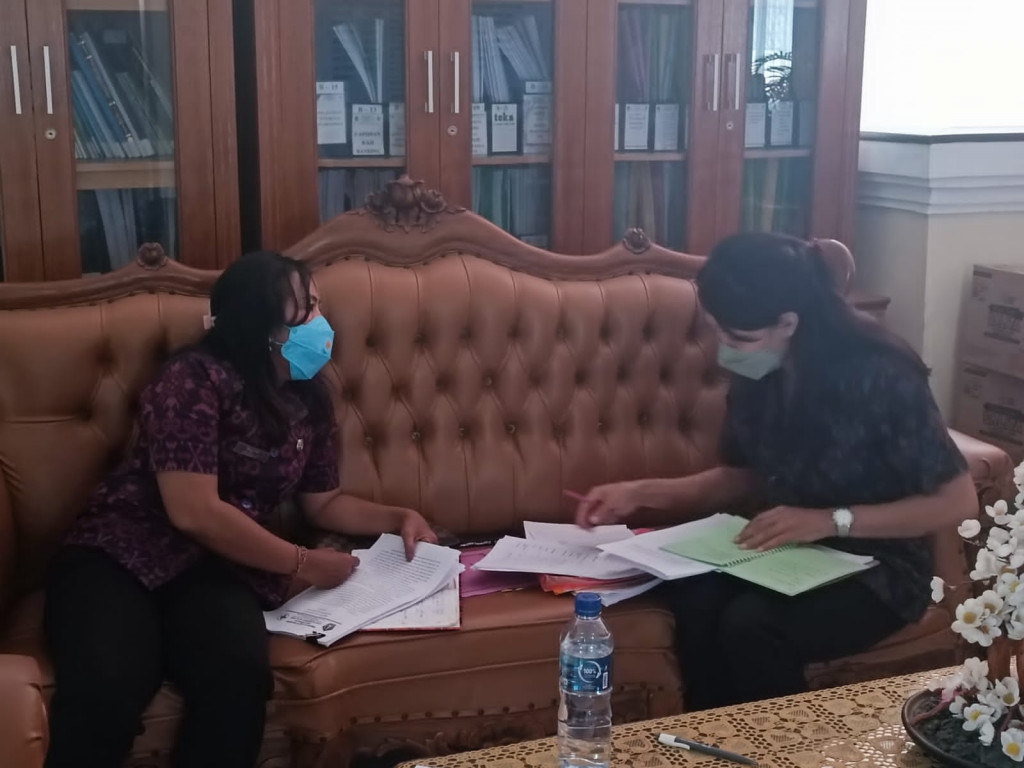 Pembinaan Tim Mutu dan Tim TPCB Dinas Kesehatan Kabupaten Badung Tanggal 1 November 2022